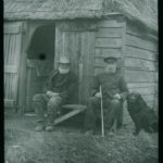 Tom Snow and David Cotton at Mackerel Houses, Atherfield