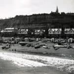 Shanklin beach and Esplanade viewed from the pier