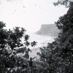 View of the cliffs at Luccombe from Shanklin Chine