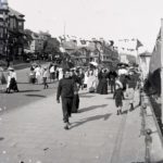 People on the Esplanade at Sandown