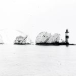 Needles and Lighthouse viewed from the sea