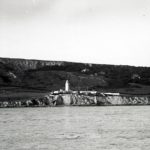 St. Catherine's Lighthouse viewed from the sea