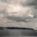 View of Sandown Bay and Culver Cliff. The photo was most likely taken from Sandown Pier