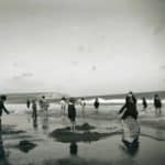 Children playing on the beach at Sandown