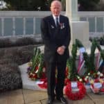 Martin Woodward at Mendi Centenary memorial