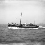 Bembridge 46 foot Watson motor class lifeboat Jesse Lumb ON 822. Built in Cowes in 1939 by J.S White and Co. Bembridge: 1939-69; Relief fleet