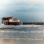 Shanklin Pier after the 1987 storm