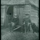 Tom Snow and David Cotton at Mackerel Houses, Atherfield