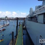 Annual Camp on HMS Bristol for RN Recognised Sea Scouts - 2nd Cowes are 1 of 104 Recognised Groups