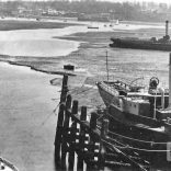 'Bembridge' and 'Island Queen' on their winter quarters