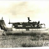 Hovercraft on land