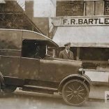 Fred Bartlett's fish van