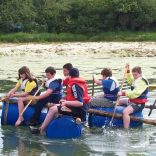 Rafting on the Isle of Wight