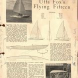 Uffa's flying fifteen featured in Yachting World magazine